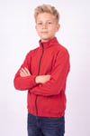Erkek Çocuk Dik Yaka Fermuarlı Basic Sweatshirt