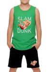 Erkek Çocuk SLAM DUNK Baskılı alt-üst Takım