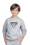 ERKEK ÇOCUK SOCCER BASKILI BİSİKLET YAKA EŞOFMAN TAKIMI