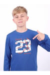 Erkek Çocuk Yuvarlak Yakalı Baskı Detaylı Sweatshirt