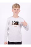 Erkek Çocuk Yuvarlak Yakalı Baskı Detaylı Sweatshirt