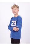 Erkek Çocuk Yuvarlak Yakalı Baskı Detaylı Sweatshirt