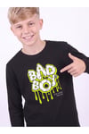 Erkek Çocuk Yuvarlak Yakalı Baskı Detaylı Sweatshirt