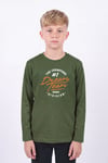 Erkek Çocuk Yuvarlak Yakalı Baskı Detaylı Sweatshirt