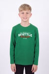Erkek Çocuk Yuvarlak Yakalı Baskı Detaylı Sweatshirt