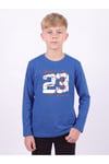 Erkek Çocuk Yuvarlak Yakalı Baskı Detaylı Sweatshirt