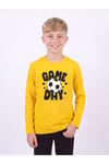 Erkek Çocuk Yuvarlak Yakalı Baskı Detaylı Sweatshirt