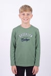 Erkek Çocuk Yuvarlak Yakalı Baskı Detaylı Sweatshirt