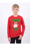 Erkek Çocuk Yuvarlak Yakalı Baskı Detaylı Sweatshirt