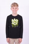 Erkek Çocuk Yuvarlak Yakalı Baskı Detaylı Sweatshirt