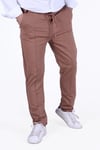 ERKEK PANTALON ÖRME KUMAŞ  ÇİZGİ DETAY KUŞAKLI-LASTİKLİ BEL DETAYLI