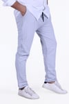 ERKEK PANTALON ÖRME KUMAŞ  ÇİZGİ DETAY KUŞAKLI-LASTİKLİ BEL DETAYLI