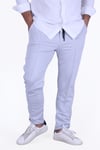 ERKEK PANTALON ÖRME KUMAŞ  ÇİZGİ DETAY KUŞAKLI-LASTİKLİ BEL DETAYLI