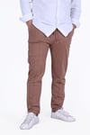 ERKEK PANTALON ÖRME KUMAŞ  ÇİZGİ DETAY KUŞAKLI-LASTİKLİ BEL DETAYLI