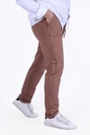 ERKEK PANTALON ÖRME KUMAŞ  ÇİZGİ DETAY KUŞAKLI-LASTİKLİ BEL DETAYLI
