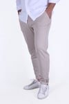 ERKEK PANTALON PİKE KUMAŞ BEL DETAYI LASTİKLİ