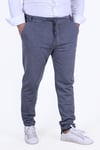 ERKEK PANTALON PİKE KUMAŞ KUŞAKLI-LASTİKLİ BEL DETAYLI