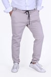 ERKEK PANTALON PİKE KUMAŞ KUŞAKLI-LASTİKLİ BEL DETAYLI