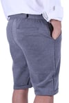 ERKEK PİKE KUMAŞ LASTİKLİ BEL PANTALON GÖRÜNÜMLÜ ŞORT-BERMUDA