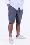 ERKEK PİKE KUMAŞ LASTİKLİ BEL PANTALON GÖRÜNÜMLÜ ŞORT-BERMUDA