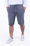 ERKEK PİKE KUMAŞ LASTİKLİ BEL PANTALON GÖRÜNÜMLÜ ŞORT-BERMUDA