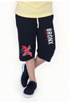 Fyk Kids BRONX URBAN STYLE Yazı Baskılı, Erkek Çocuk Kapri&şort