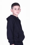 Fyk Kids Düz Kanguru Cepli Kapşonlu Sweatshirt