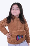 FYK KİDS PELUŞ YUMUŞACIK KIZ ÇOCUK SWEATSHİR