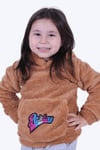 FYK KİDS PELUŞ YUMUŞACIK KIZ ÇOCUK SWEATSHİR