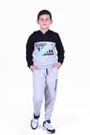 Fyk Kids trend Erkek Baskılı Kapşonlu Eşofman Takımı