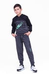 Fyk Kids trend Erkek Baskılı Kapşonlu Eşofman Takımı