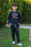 Fyk Kids Trex Baskılı Erkek Çocuk Alt-üst Eşofman Takımı