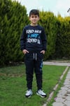 Fyk Kids Yazı Baskılı Erkek Çocuk Alt-üst Eşofman Takımı