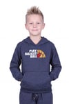 Kanguru Cepli Kapüşonlu Baskı Detaylı Erkek Çocuk Sweatshirt