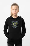 KANGURU CEPLİ KAPÜŞONLU KIZ ÇOCUK SWEATSHİRT GIRL BE YOU YAZI BASKILI