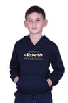 KAPÜŞONLU KANGURU CEPLİ CREATİVE YAZI BASKILI ERKEK ÇOCUK EŞOFMAN TAKIMI