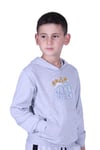 KAPÜŞONLU KANGURU CEPLİ SKATER BASKILI ERKEK ÇOCUK SWEATSHİRT