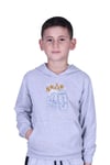 KAPÜŞONLU KANGURU CEPLİ SKATER BASKILI ERKEK ÇOCUK SWEATSHİRT