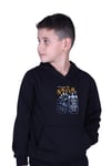 KAPÜŞONLU KANGURU CEPLİ SKATER BASKILI ERKEK ÇOCUK SWEATSHİRT