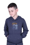 KAPÜŞONLU KANGURU CEPLİ SKATER BASKILI ERKEK ÇOCUK SWEATSHİRT