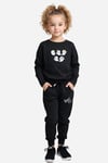 Kız Çocuk 3'lü Yuvarlak Yaka Sweat Dreams Baski Detayli Alt-üst Pijama Takimi