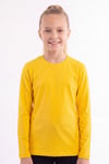 Kız Çocuk Basic Düz Renk Uzun Kollu Sweatshirt