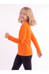 Kız Çocuk Basic Düz Renk Uzun Kollu Sweatshirt