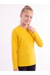 Kız Çocuk Basic Düz Renk Uzun Kollu Sweatshirt