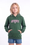 Kız Çocuk Baskılı Kanguru Cepli Uzun Kollu Kapüşonlu Sweatshirt
