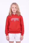 Kız Çocuk Baskılı Kanguru Cepli Uzun Kollu Kapüşonlu Sweatshirt