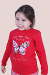 Kız Çocuk Uzun Kol Sweatshirt