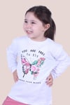Kız Çocuk Uzun Kol Sweatshirt