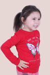 Kız Çocuk Uzun Kol Sweatshirt