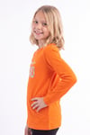 Kız Çocuk Yuvarlak Yakalı Baskı Detaylı Sweatshirt
